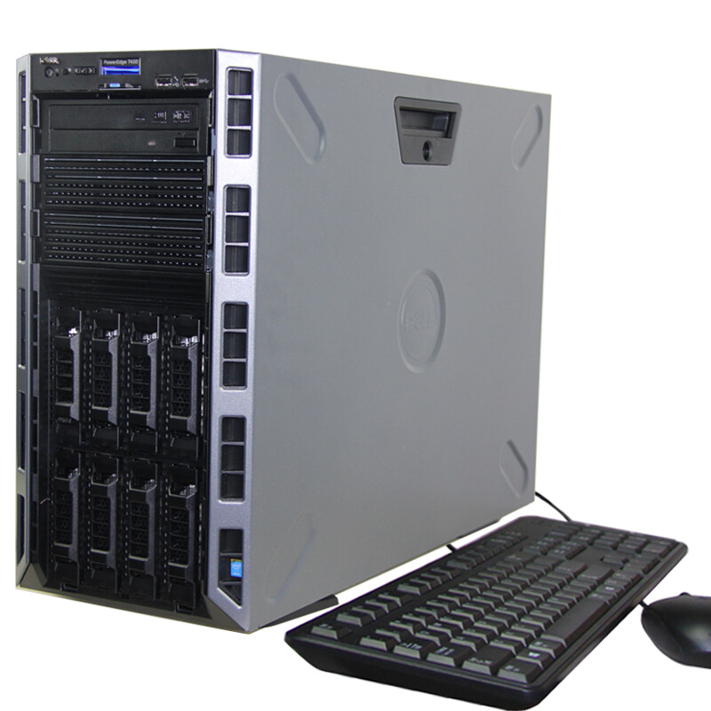 戴尔(DELL) T430塔式服务器主机 服务器 DVDRW E5-2603V4六核热盘双电 16G内存|2块600G |H330